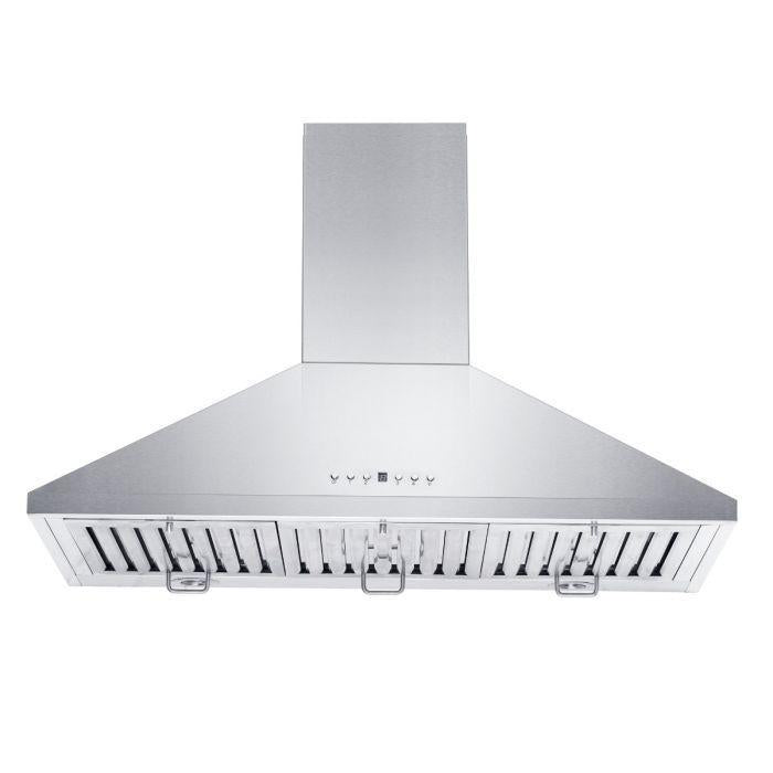 ZLINE 48 in. Convertible Vent Wall Mount Range Hood in Stainless Steel, KL2-48 - Smart Kitchen Lab