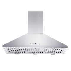 ZLINE 48 in. Convertible Vent Wall Mount Range Hood in Stainless Steel, KL2-48 - Smart Kitchen Lab