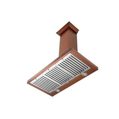 ZLINE 48 in. Copper Wall Range Hood, 8KBC-48 - Smart Kitchen Lab