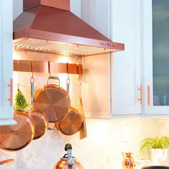 ZLINE 48 in. Copper Wall Range Hood, 8KBC-48 - Smart Kitchen Lab