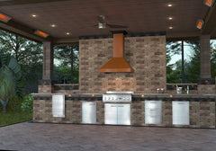 ZLINE 48 in. Copper Wall Range Hood with Crown Molding, 8667C-48 - Smart Kitchen Lab
