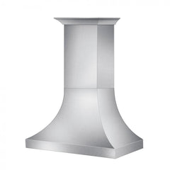 ZLINE 48 in. Designer Series DuraSnow® Stainless Finish Indoor Wall Range Hood, 8632S-48 - Smart Kitchen Lab