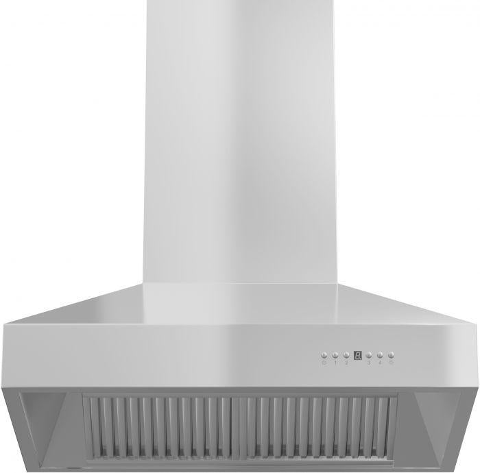 ZLINE 48 in. Ducted Wall Mount Range Hood in Outdoor Approved Stainless Steel, 697-304-48 - Smart Kitchen Lab