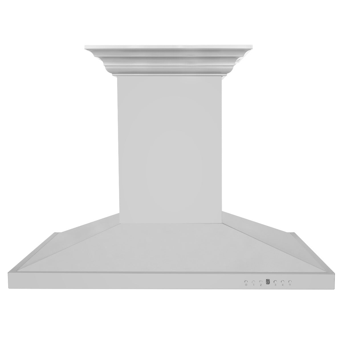 ZLINE 48 in. Island Mount Range Hood in Stainless Steel with Built-in CrownSound Bluetooth Speakers, GL2iCRN-BT-48 - Smart Kitchen Lab
