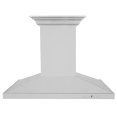ZLINE 48 in. Island Mount Range Hood in Stainless Steel with Built-in CrownSound Bluetooth Speakers, GL2iCRN-BT-48 - Smart Kitchen Lab