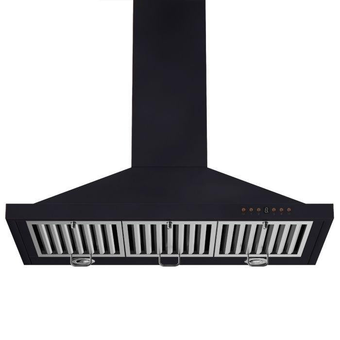 ZLINE 48 in. Oil-Rubbed Bronze Wall Range Hood 8KBB-48 - Smart Kitchen Lab