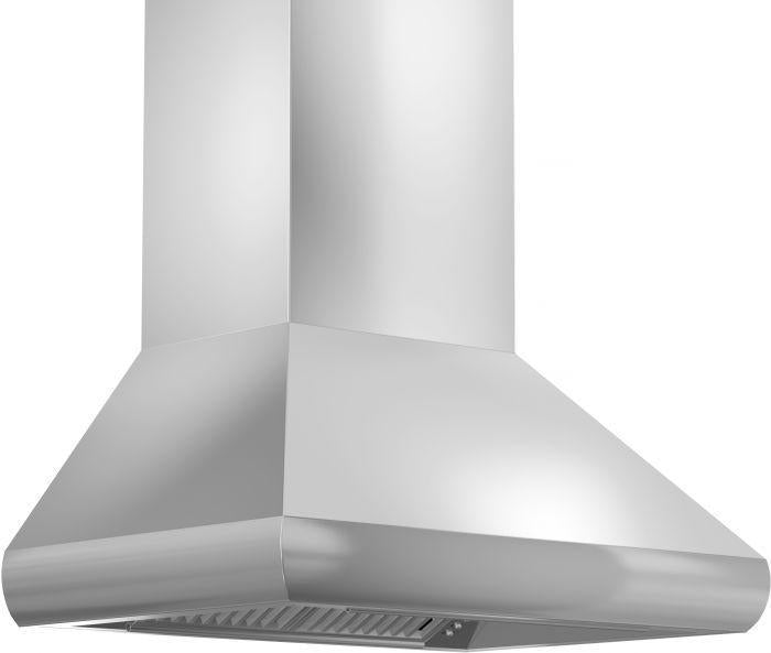 ZLINE 48 in. Professional Convertible Vent Wall Mount Range Hood in Stainless Steel, 587-48 - Smart Kitchen Lab