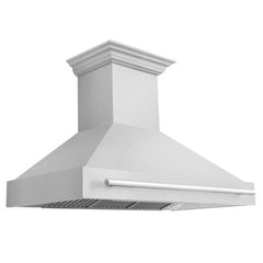 ZLINE 48 In. Stainless Steel Range Hood with Stainless Steel Handle, 8654STX-48 - Smart Kitchen Lab