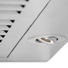 ZLINE 48 in. Stainless Steel Wall Range Hood with Built-in CrownSound® Bluetooth Speakers, KBCRN-BT-48 - Smart Kitchen Lab
