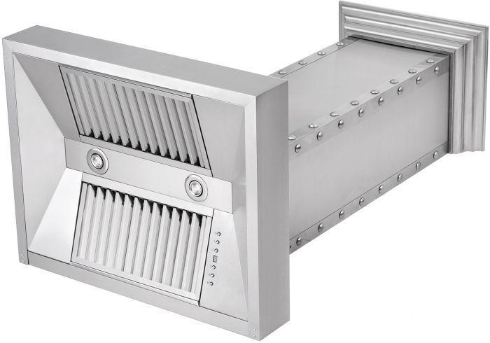 ZLINE 48 in. Stainless Wall Range Hood, 655-4SSSS-48 - Smart Kitchen Lab