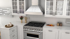 ZLINE 48 in. Stainless Wall Range Hood, 655-4SSSS-48 - Smart Kitchen Lab