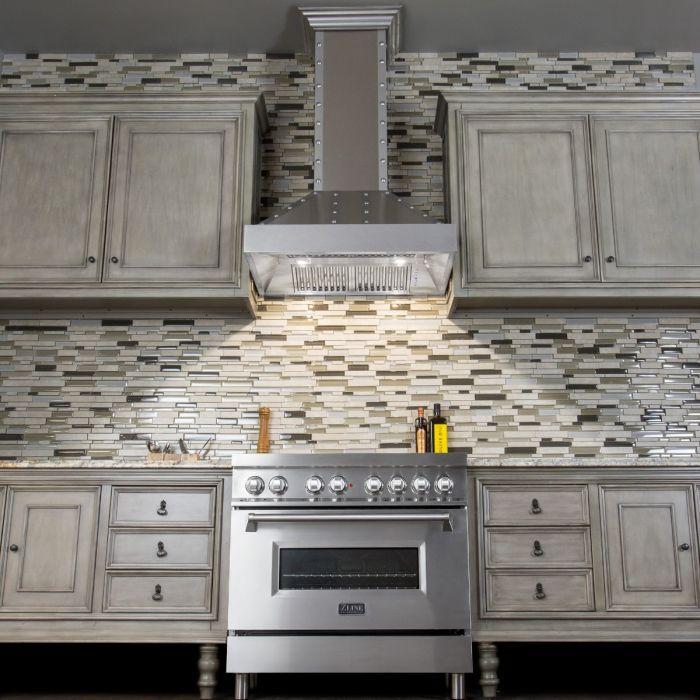 ZLINE 48 in. Stainless Wall Range Hood, 655-4SSSS-48 - Smart Kitchen Lab