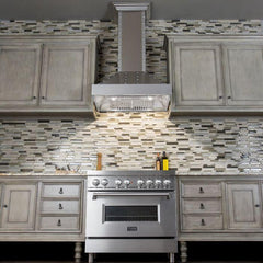 ZLINE 48 in. Stainless Wall Range Hood, 655-4SSSS-48 - Smart Kitchen Lab