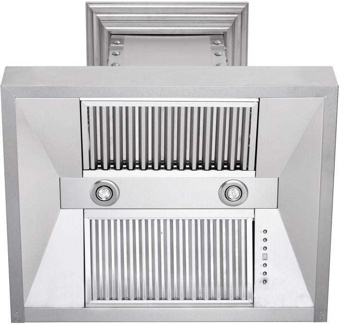 ZLINE 48 in. Stainless Wall Range Hood, 655-4SSSS-48 - Smart Kitchen Lab