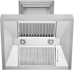ZLINE 48 in. Stainless Wall Range Hood, 655-4SSSS-48 - Smart Kitchen Lab