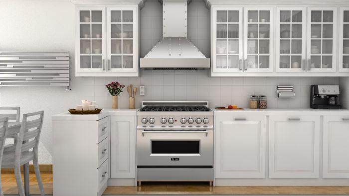ZLINE 48 in. Stainless Wall Range Hood, 655-4SSSS-48 - Smart Kitchen Lab