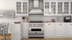 ZLINE 48 in. Stainless Wall Range Hood, 655-4SSSS-48 - Smart Kitchen Lab