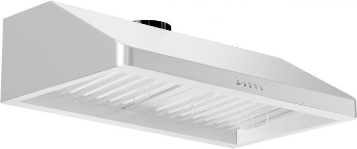 ZLINE 48 in. Under Cabinet Stainless Steel Range Hood 623-48 - Smart Kitchen Lab