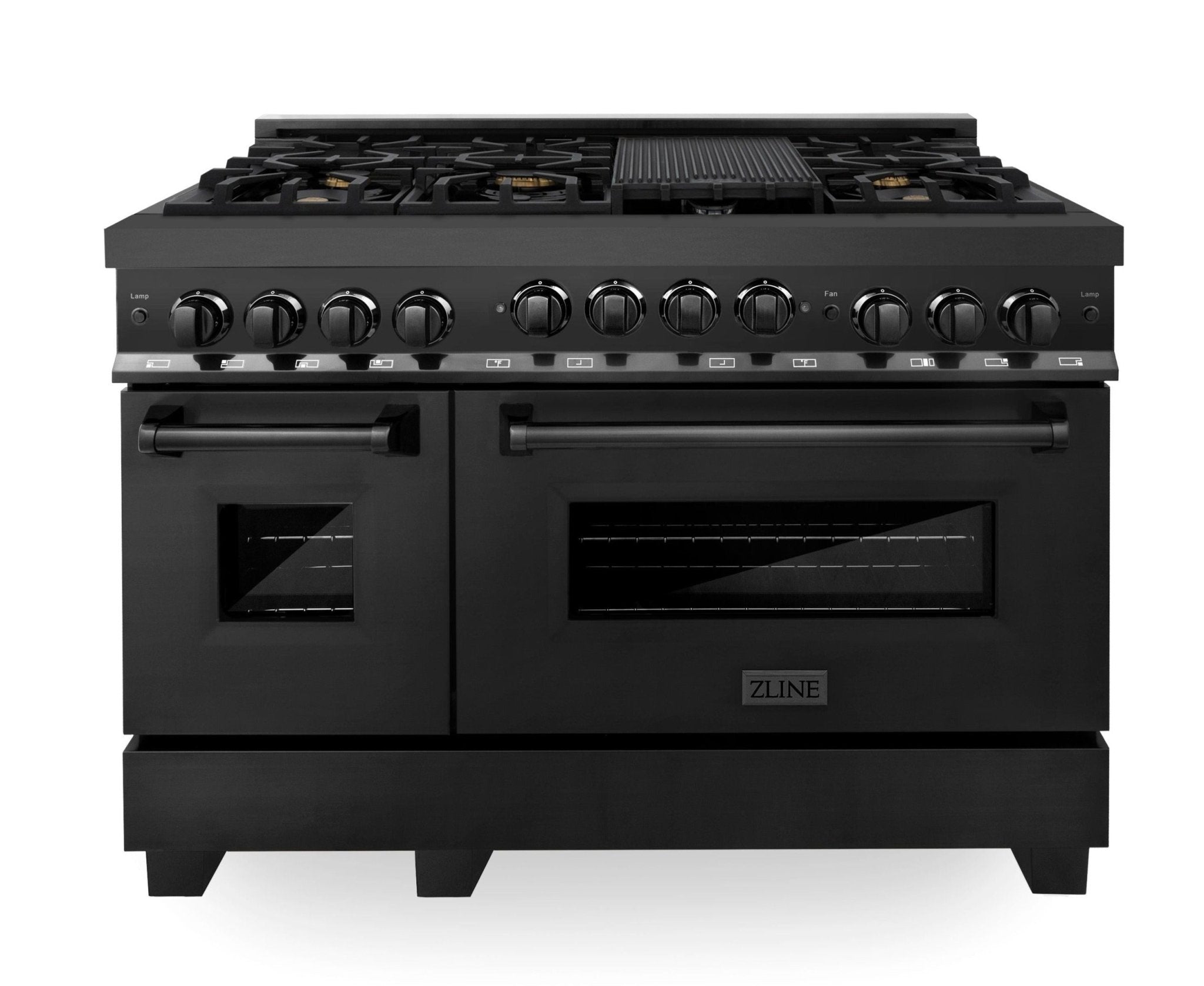 ZLINE 48 Inch 6.0 cu. ft. Range with Gas Cooktop and Gas Oven in Stainless Steel, RG48 - Smart Kitchen Lab