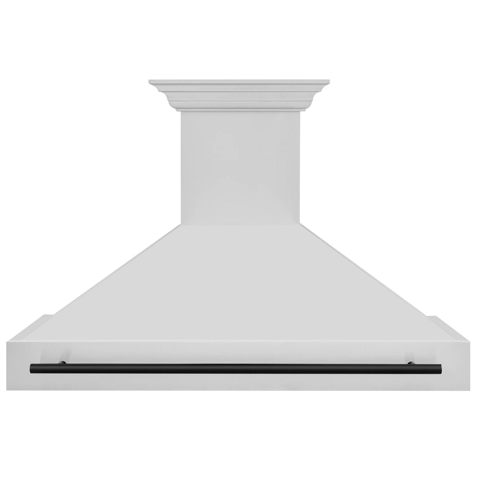 ZLINE 48 Inch Autograph Edition Stainless Steel Range Hood with Matte Black Handle, 8654STZ-48-MB - Smart Kitchen Lab