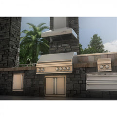 ZLINE 54 in. Ducted Wall Mount Range Hood in Outdoor Approved Stainless Steel, 697-304-54 - Smart Kitchen Lab