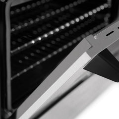 ZLINE 60 Inch Autograph Edition Dual Fuel Range in Stainless Steel with Matte Black Accents, RASZ-60-MB - Smart Kitchen Lab