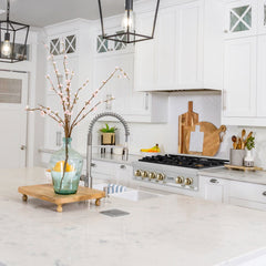 ZLINE Autograph Edition 36 in. Gas Rangetop in Stainless Steel and Gold Accents, RTZ-36-G - Smart Kitchen Lab