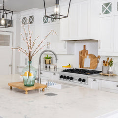 ZLINE Autograph Edition 36 in. Porcelain Rangetop with 6 Gas Burners in Stainless Steel and Matte Black Accents, RTZ-36-MB - Smart Kitchen Lab