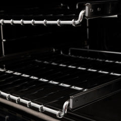 ZLINE Kitchen and Bath 36 Inch Professional Gas Burner and Gas Oven Range in Stainless Steel, RG36 - Smart Kitchen Lab