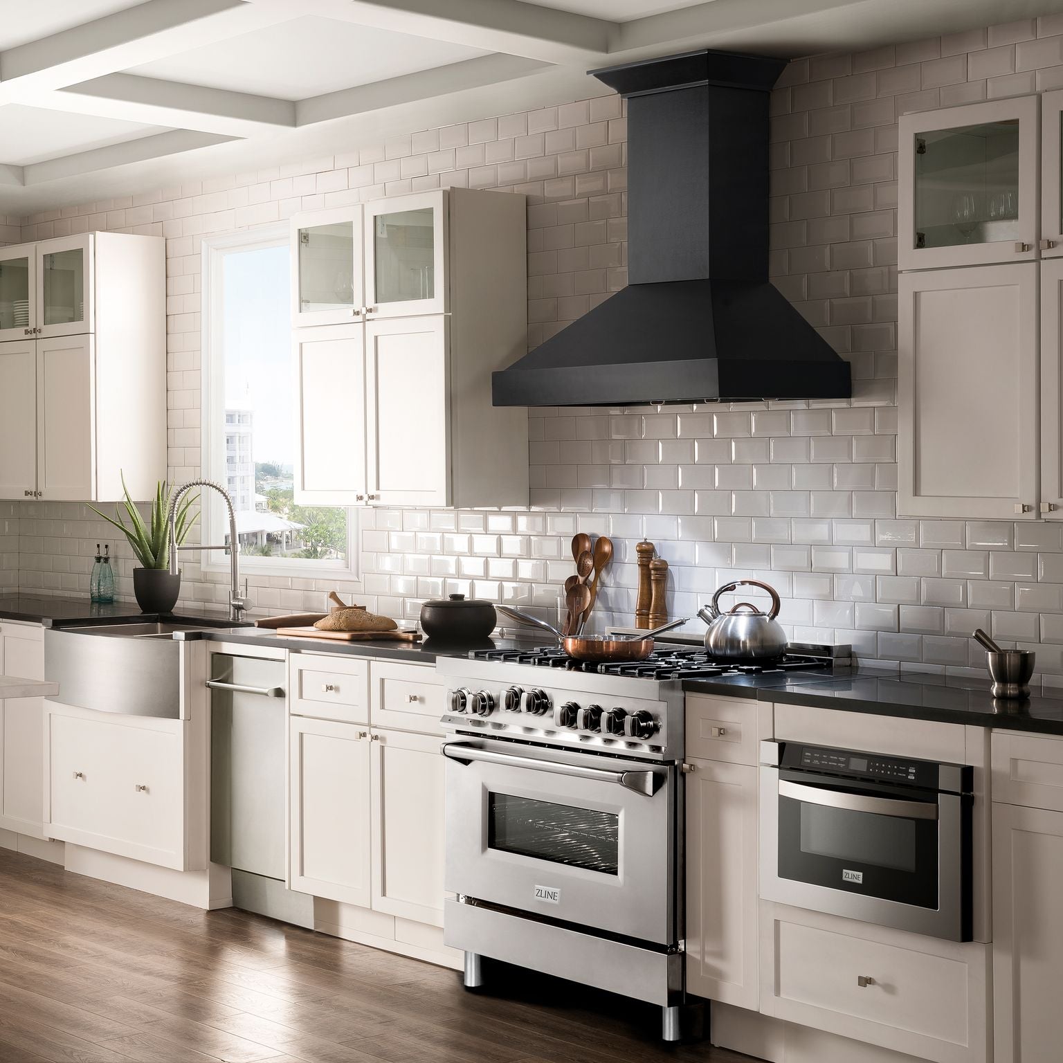 ZLINE Kitchen and Bath 36 Inch Professional Gas Burner and Gas Oven Range in Stainless Steel, RG36 - Smart Kitchen Lab